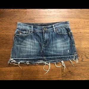 ABERCROMBIE & FITCH DENIM SKIRT